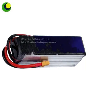 5200mAh 25C 14.8V Li-po 4s RC Battery With Plug thumbnail-2