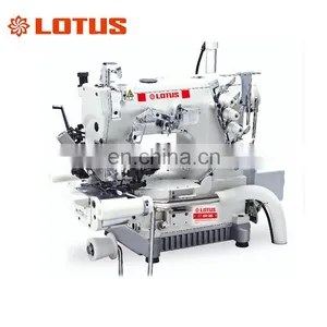 LT 600-38UTD Direct Drive Right Cutter Cylinder Bed Industrial Interlock Sewing Machine With Auto Trimmer thumbnail-2