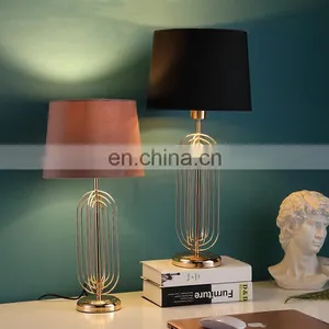 Hot Sale Nordic Style Living Room Lighting Hotel Modern Table Lamp Set for Home Decor thumbnail-1