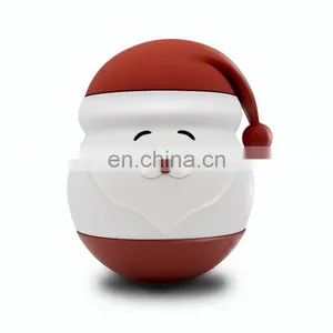 Cute Santa Claus LED Mini Night Light Colorful Night Lamp for Baby thumbnail-3