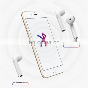 Free Sample With Custom Logo I7s TWS Headphone In Ear Wireless Earphone With Charging Box thumbnail-1