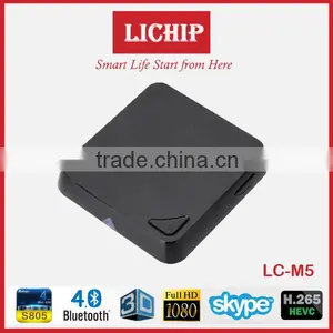 Smart Android 4.4 S805 1080p 3D Bluetooth 4.0 LC- M5 TV Box thumbnail-2