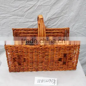 Cheap Wicker Log Basket thumbnail-1