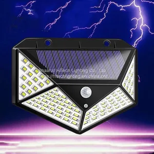 Outdoor LED Solar Light Motion Sensor IP65 Waterproof Sunlight Garden Decoration Street Light Solar Light Wall Light thumbnail-3