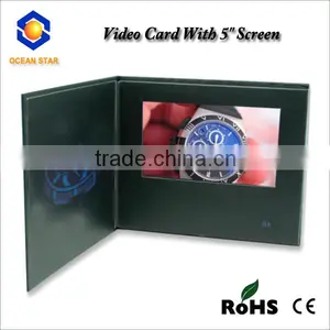 5" LCD Video Card for Promotion/advertising/festival Greeting thumbnail-1