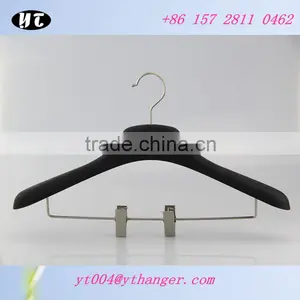 Plastic Hanger With Non-slip Coatin Plastic Rubber Hanger for Suits thumbnail-1