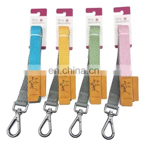 Cotton Dog Walking Leash Accept Custom Logo Soft and Comfortable thumbnail-1
