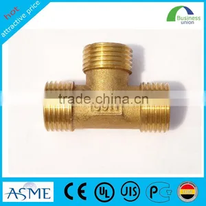Taiwan Bronze 11/2 Inch Copper Pipe Brass Fitting Tee thumbnail-1