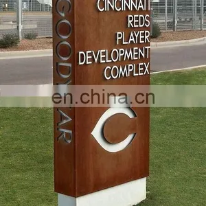 Corten Steel Screen Laser Cut and Engraved 2mm 3mm Thick Pattern Customizable Indoor/outdoor thumbnail-5