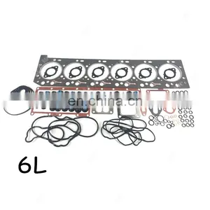 WellfarQSL 6L ISL Engine Spare Parts Upper Gasket Kit For 6l Cummins thumbnail-1