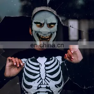 LED Mask App Control Program Full Color Face Changing Mask LED Light Up for Halloween Easter Christmas New Year Party Face Mask thumbnail-2