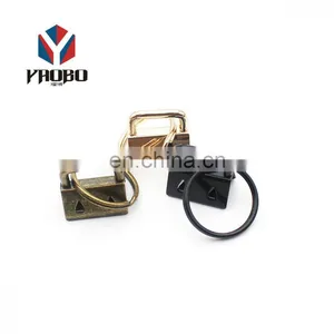 Exquisite Workmanship Shape Keychain Tail Clip Metal Key Fob Hardware With Split Ring thumbnail-3