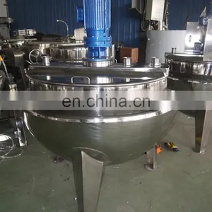 1000L Commercial Electric Cooking Pot With Mixer thumbnail-2