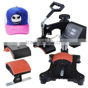 Factory 5 in 1 Combo Heat Press Transfer Machine Multifunctional Heat Printing Machine thumbnail-2