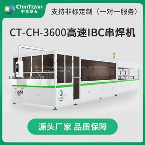 High Efficiency CT-CH-3600 Small Solar Cells Tabber Stringer Machine thumbnail-3