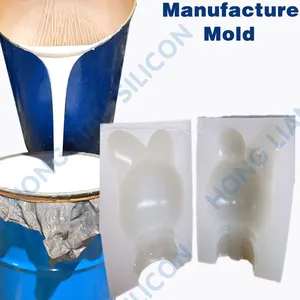 RTV2 Silicone Rubber Factory 25KG/ Barrel Milky Hardness 20 Free Sample thumbnail-1