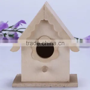 2016 Custom Solid Wooden Bird Nest,Small Wood House Accepted thumbnail-1