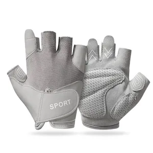 Half Finger Cycling Glove Outdoor Cycling Summer Glove Breathable Glove for Cycling thumbnail-5
