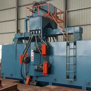 German Industrial Grade Shot Blasting Machine Roller Pass Through Steel Plate Pre-treatment Effect is Good thumbnail-4