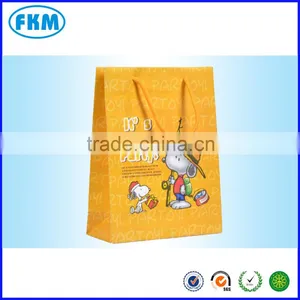 Yellow Striped Paper Bag thumbnail-2