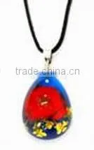 Real Flowers Necklace-China Rose FD06 Www.bigbigbug.com thumbnail-1