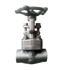 A105 Forged Steel Globe Valve DN15 DN50 800LB Socket Weld WCB Globe Valve thumbnail-3