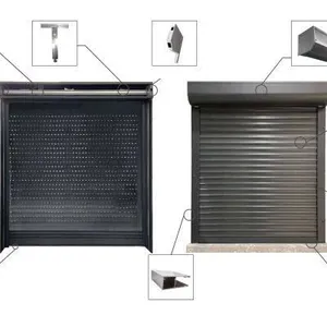 Aluminum Roller Shutter Doors for Warehouses & Retail - Enhance Safety and Functionality thumbnail-4