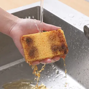 Heavy-Duty Cellulose Kitchen Sponge Perfect for Daily Tough Cleaning Jobs thumbnail-2