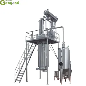 Shanghai Factory Effizienter Extraktionsverdampfer, Pflanzenextraktor, 100l, 200l Ultraschall-Extraktionsmaschine thumbnail-1