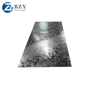 Factory Wholesale Doors Electro Galvanized Steel Sheet Gi Sheet Iron Roofing Metal Galvanized Steel Sheet thumbnail-1