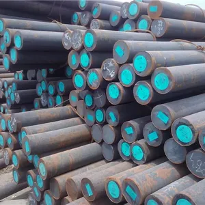 Hot Rolled Round Steel Bar 10# 20# 35# Large Stock for Metal Fabrication thumbnail-1