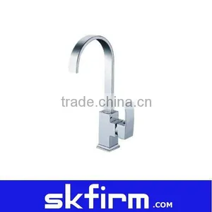 High Quality Kitchen Sink Mixer Faucet Brushed Nickel thumbnail-1
