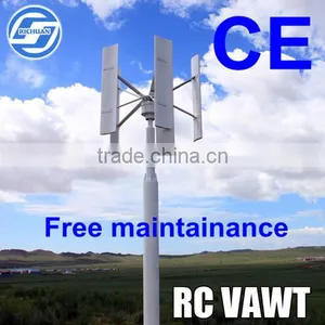 30KW Vertical Axis Wind Turbine Generator, Alternative Energy thumbnail-1