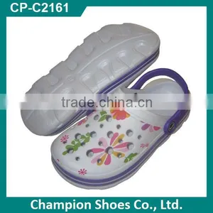 EVA Injection Cross Shoes With Water Transfer Printing thumbnail-2