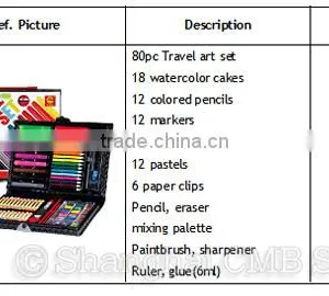 Portable Educational Art Set Painting Kit for Children Gifts thumbnail-5