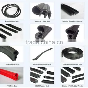 Different Types of Car Weather Strips/Rubber Seals/Door Seals/Trim Seals thumbnail-2