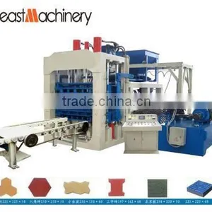 Hot Selling Diesel Engine Concrete Hollow Interlocking Block Hydraulic Brick Making Machine thumbnail-1