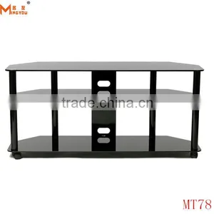 Flat Panel tv Stands Black tv Stand thumbnail-1