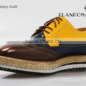 Genuine Leather Fashion Shoe Elevator Shoes for Men Wholesale thumbnail-2