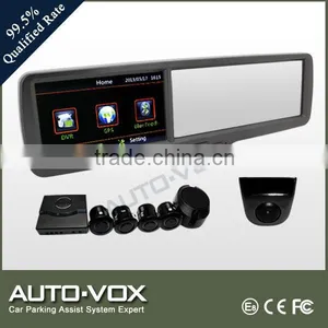 4.3" Inch Tft Car Lcd Rear View Rearview Mirror Camera With Bluetooth thumbnail-1