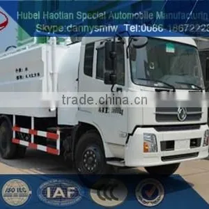 Dongfeng Vacuum Suction Sewage Truck 8-12m3 Fecal Tank Truck for Sale DFL thumbnail-1