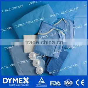 Disposable Length 280MM Latex Surgical Gloves Independent Packing thumbnail-2