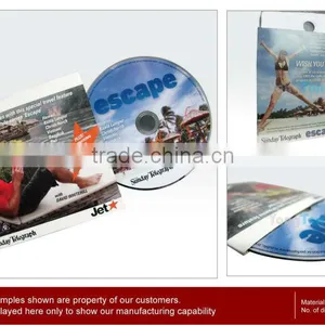 CD/DVD Replication (Packed in 4-color Envelop / Cardboard Sleeve / Wallet) thumbnail-1
