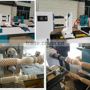 High Precision Automatic Wood Lathe KC1530-D Wood Lathe Machine Supplier's Choice thumbnail-2