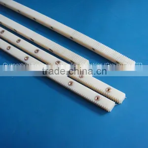 Guangzhou Engineering Plastics OEM MC Nylon Gear Rack for Sliding Gate Nylon66 Gear Rack thumbnail-5