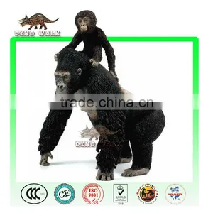 Lifelike Animatronic Animal Orangutan and Baby thumbnail-1