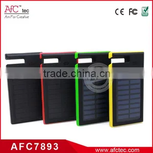 Wholesale 2016 Outdoor Waterproof Rohs Solar Dual Usb 8800mah Power Bank for Iphone thumbnail-2