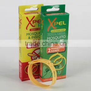 DEET Free 100% Citronella Wholesale PVC Mosquito Repellent Bracelet thumbnail-1