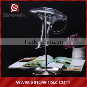 Metal Wine Glass Decanter Holder thumbnail-1