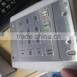Stainless Steel USB Connect Easy Install Metal ATM Keypad thumbnail-2